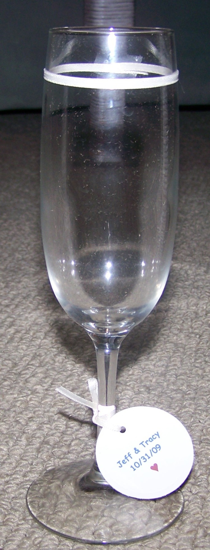 Wedding Champagne Glass